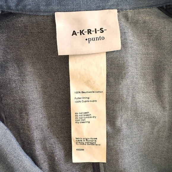 AKRIS PUNTO
Striped Denim Midaxi A Line Dress - Picture 5 of 7